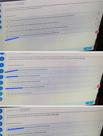 NR 446 Collaborative Leadership CJE Benchmark Version 2 Exam Complete Actual Exam Questions 1- 100 NR 446 Collaborative Healthcare NR446 Midterm and Finals Examplify Online Proctored Exam - Your Assignment Handlers (Bypass_proctored_Exams)