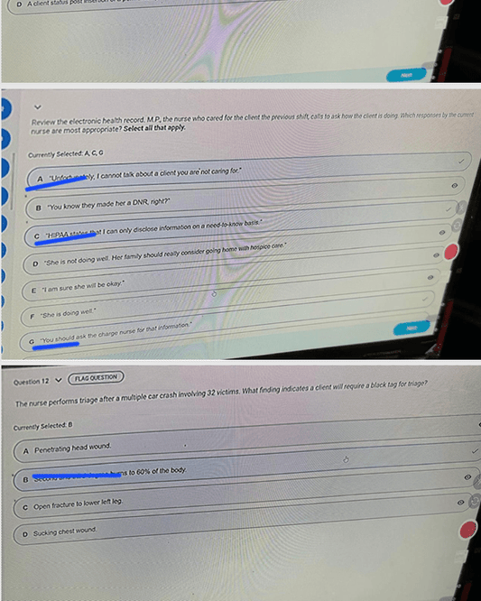 NR 446 Collaborative Leadership CJE Benchmark Version 2 Exam Complete Actual Exam Questions 1- 100 NR 446 Collaborative Healthcare NR446 Midterm and Finals Examplify Online Proctored Exam - Your Assignment Handlers (Bypass_proctored_Exams)