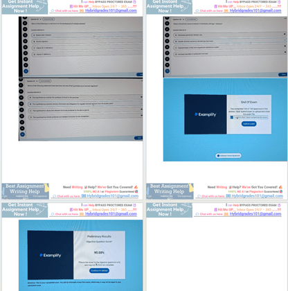 NR507 Week 8 Final Exam Due 28th June 2026 Complete Actual Exam Questions 1- 100 NR-507 Advanced Pathophysiology NR507 Midterm and Finals Examplify Online Proctored Exam Questions and Answers | 100% Pass Guaranteed | Graded A+ | - Your Assignment Handlers (Bypass_proctored_Exams)