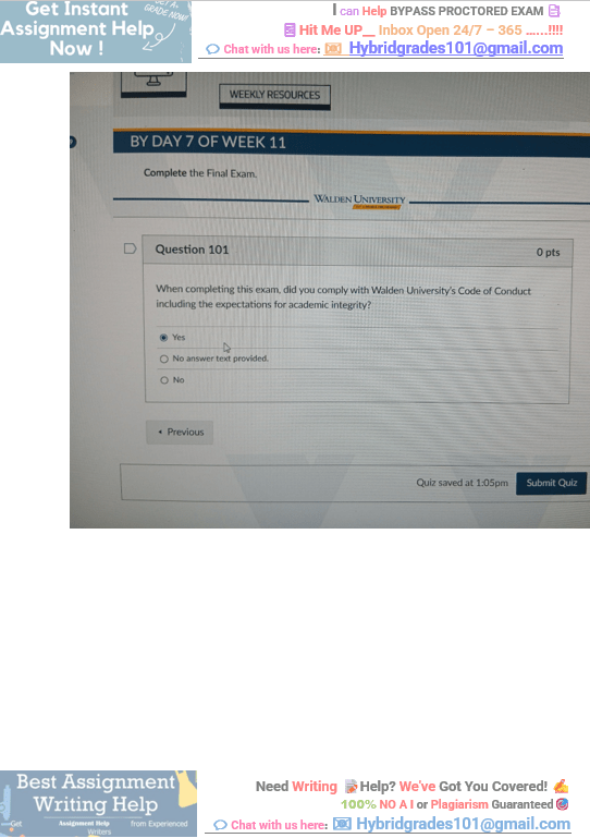 NURS6521 Week 11 Final Exam Review Complete Questions 1-101 Actual Online Exam NURS - 6521N Advanced Pharmacology Questions and Answers - Your Assignment Handlers (Bypass_proctored_Exams)