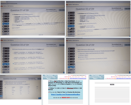 ZLO1: Data Management WGU D427 OA Objective Assessment Complete Actual Exam Questions 6 - 60 Screenshots D427 Data Management - Applications Exam Questions and Answers - Your Assignment Handlers (Bypass_proctored_Exams)